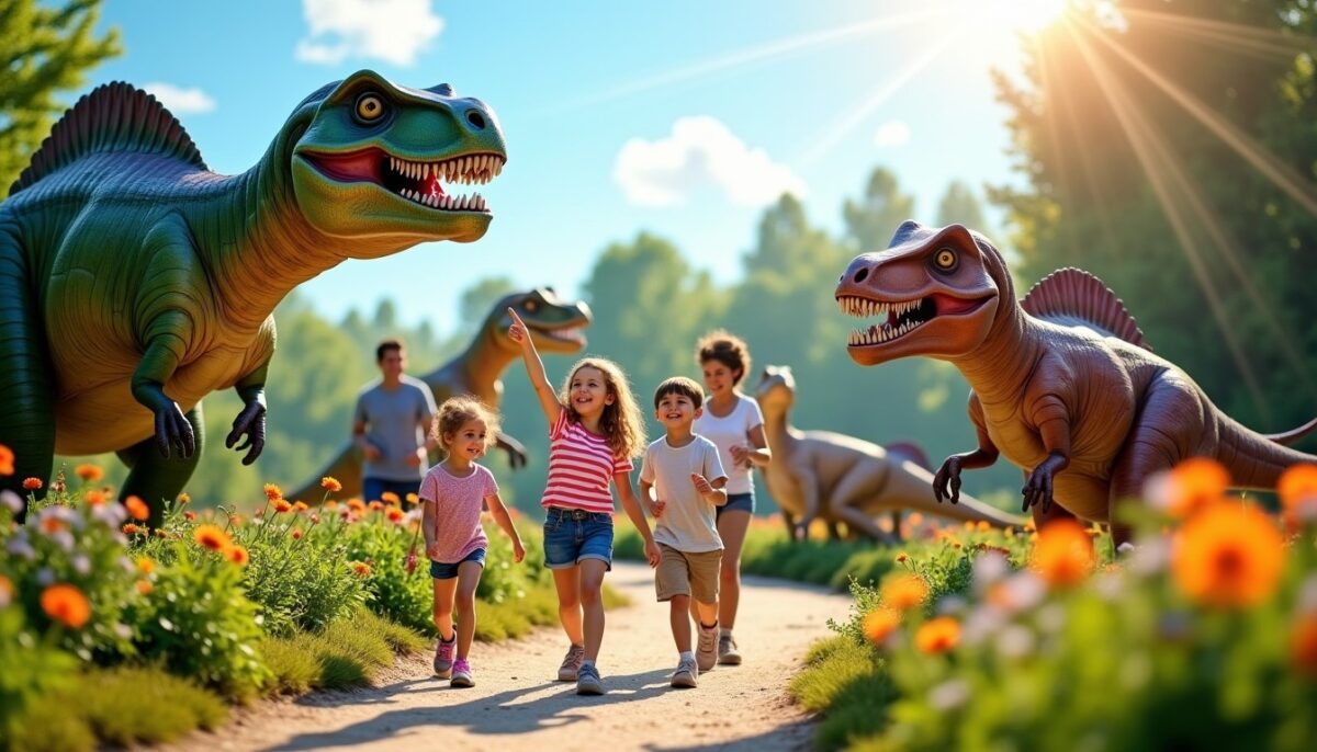 Le Parc du Bocasse : aventure, dinosaures animés et éclats de rire au rendez-vous ! Le Parc du Bocasse : aventure, dinosaures animés et éclats de rire au rendez-vous !