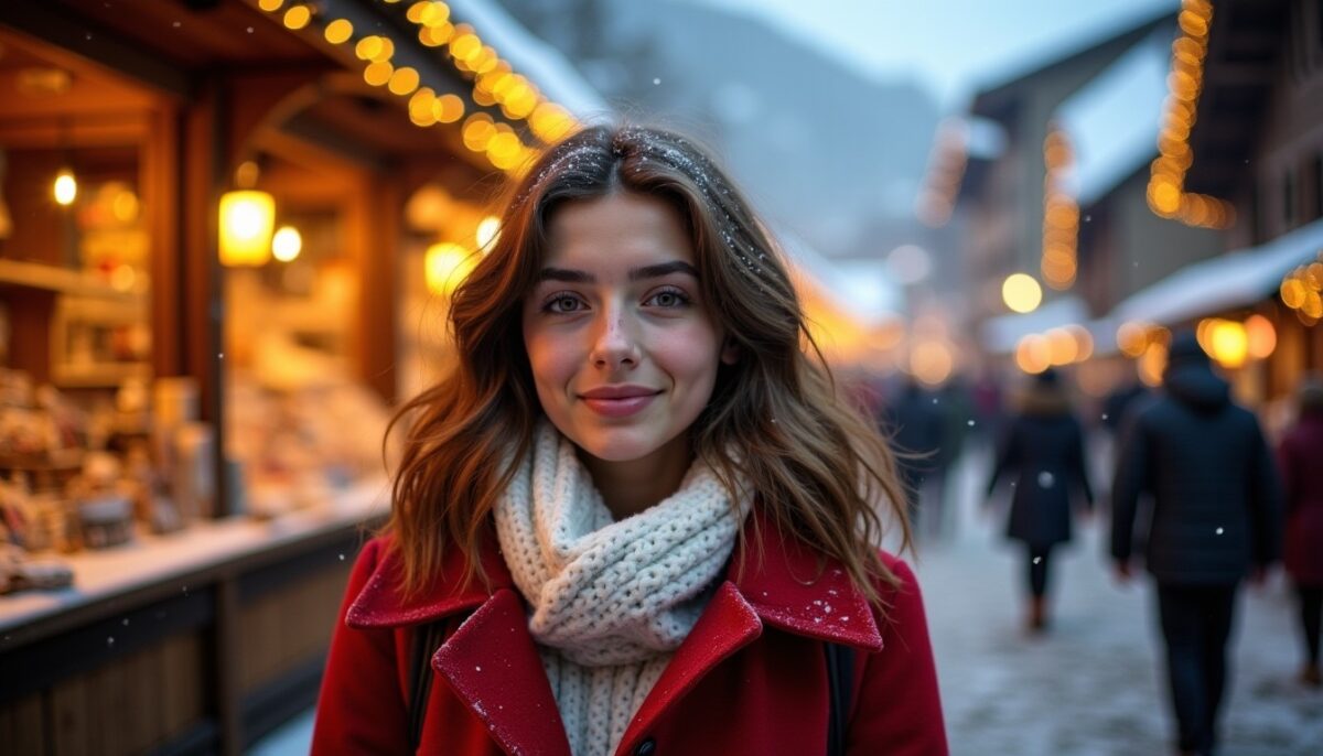 Marché de Noël à La Clusaz : l’hiver où Inès a décidé de marcher seule