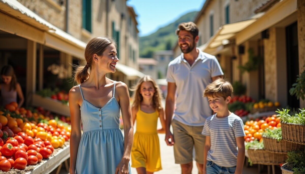 Explorer le Luberon en famille : guide complet des villages pittoresques, des ocres éclatants et des marchés authentiques
