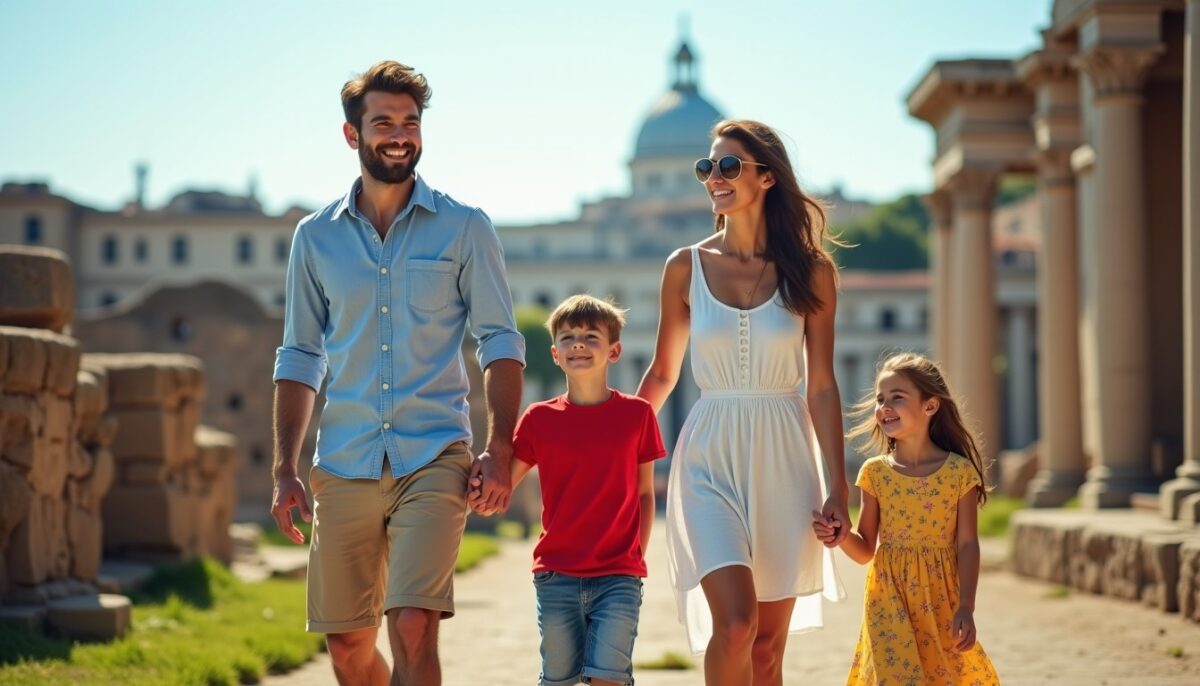 Découvrir Rome en 3 jours : l'aventure familiale des Rossi à travers la Ville Éternelle