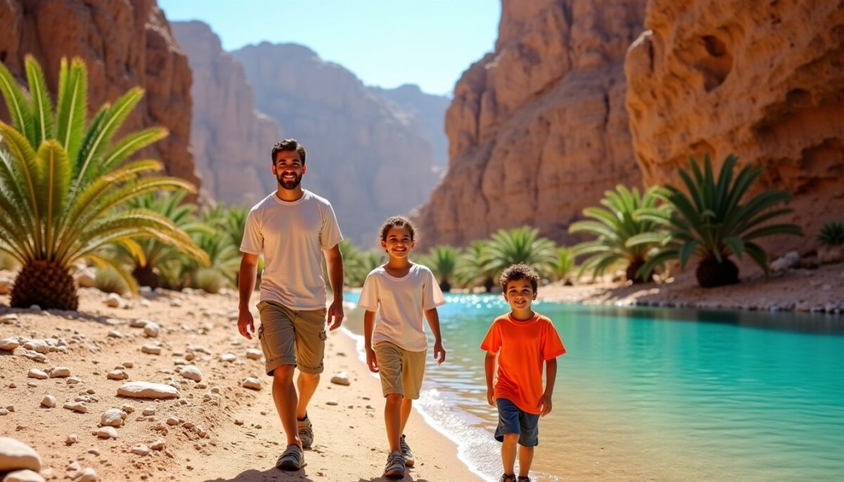 Les 10 paysages incontournables d’Oman qui ont enchanté la famille Haddad Les 10 paysages incontournables d’Oman qui ont enchanté la famille Haddad